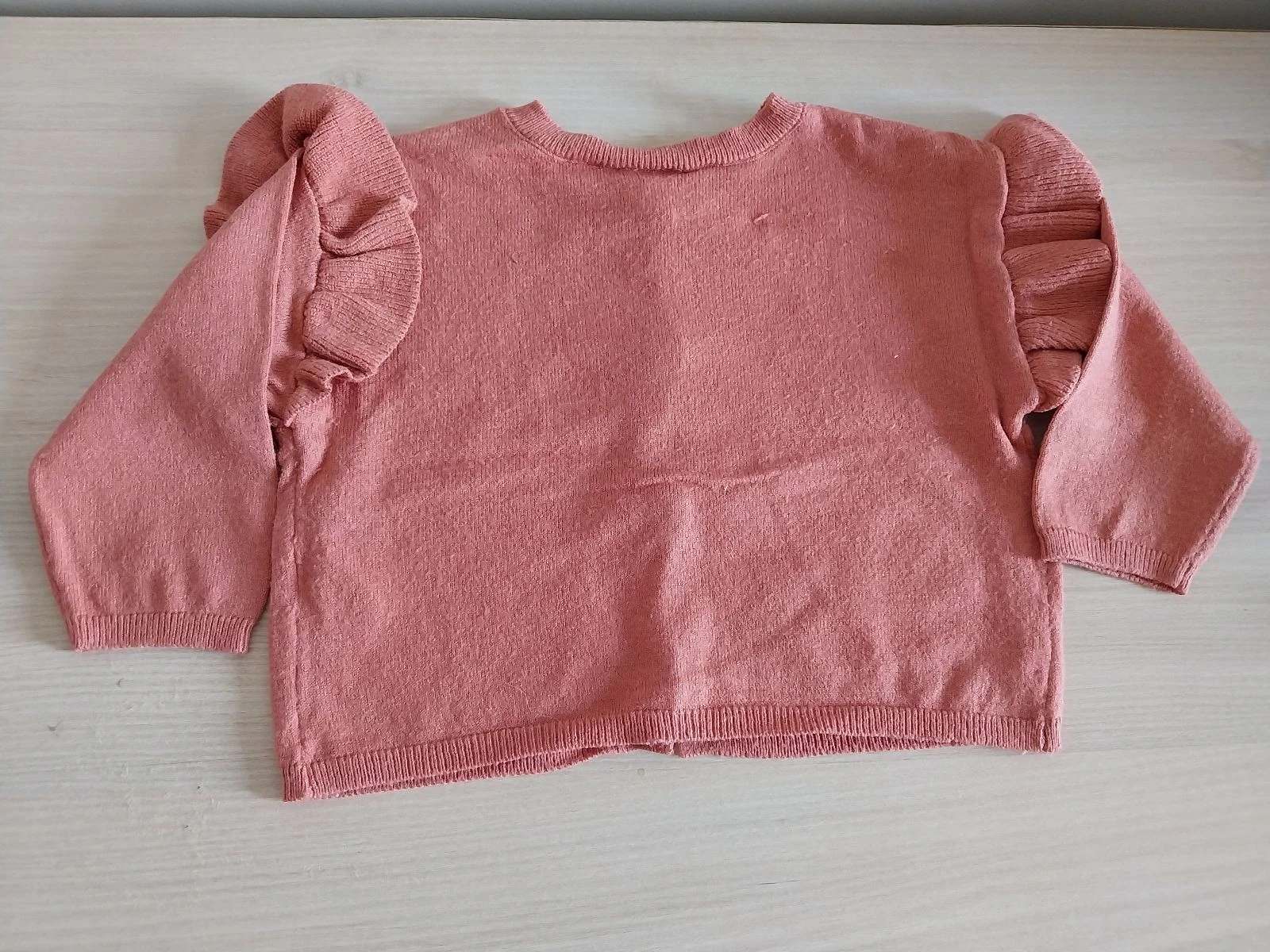 Chaleco marrón para niña 12 meses – photo 3